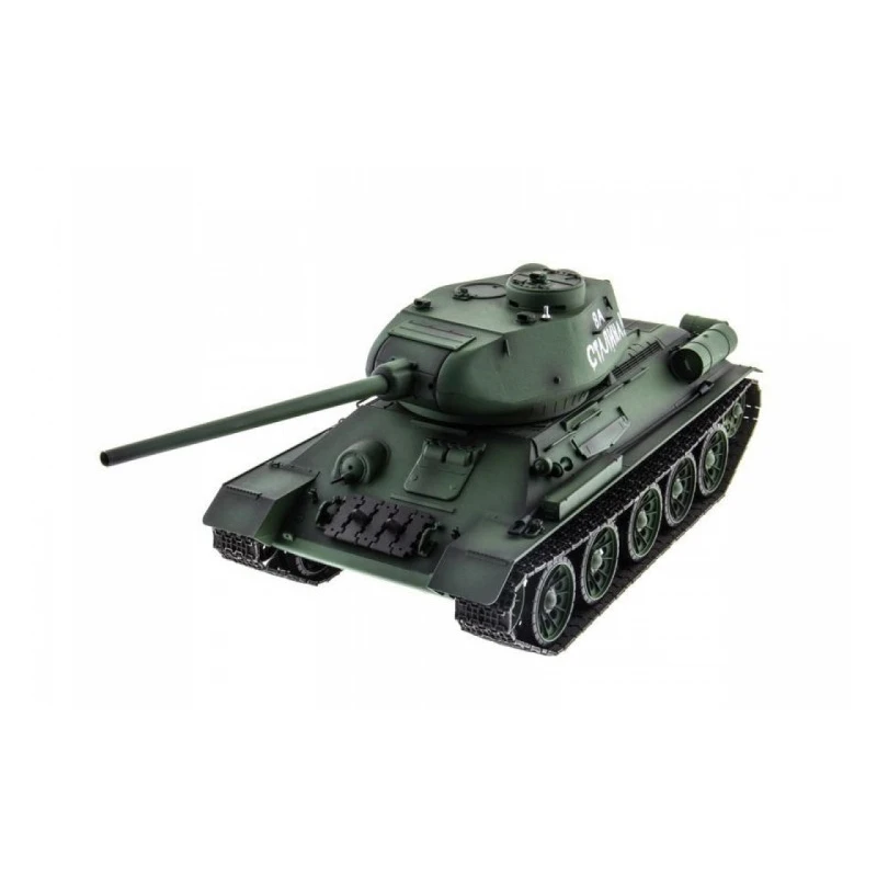 Pадиоуправляемый танк Heng Long 1:16 Т34-85 2.4G RTR - 3909-1UpgA V6.0, танк на пульте