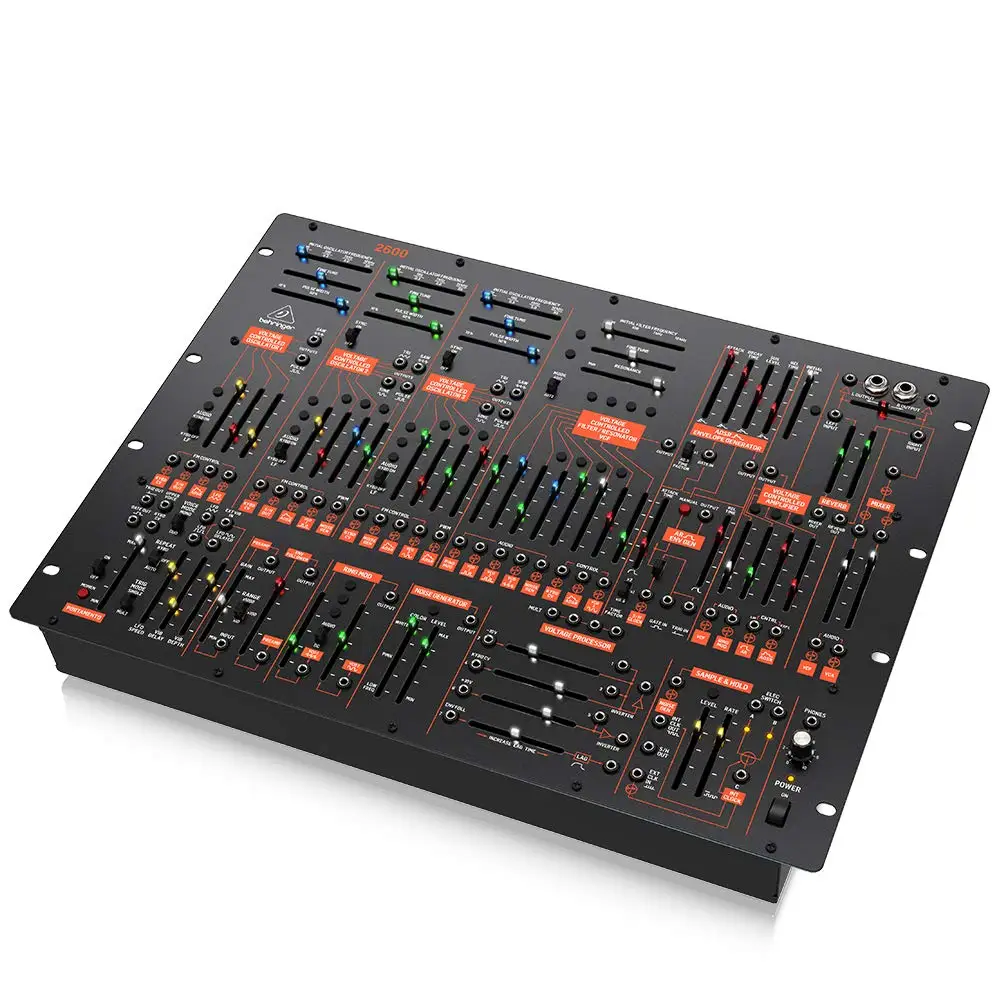 

Новинка, аналоговый полумодульный синтезатор BehringeR 2600
