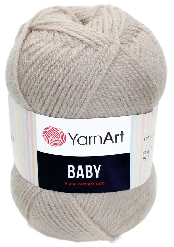 Пряжа YarnArt Baby детская свитер плед шапка сделай сам вязание спицами крючок нитки