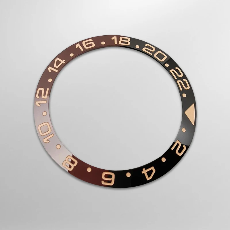 

Top Ceramic Watch Bezel For GMT 126711chnr, Aftermarket Watch Parts