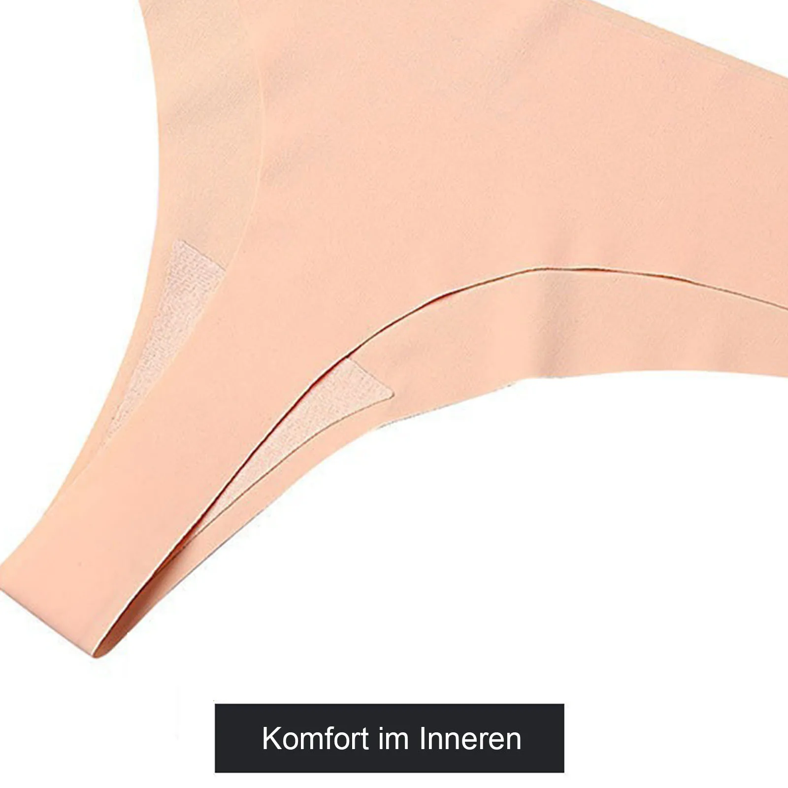 6 Упаковок женских бесшовных невидимых стрингов с низкой талией