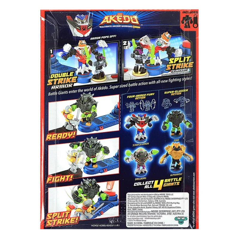 Фото Игровой набор Гигант для поединка Акедо «Скрэтч-Атрон», Akedo Скрэтч-Атрон №2