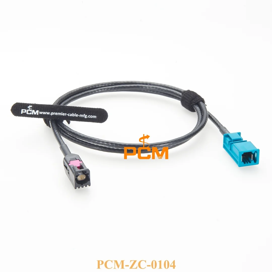 Фото Кабель Ethernet для автомобилей GEMnet Male 2368003-1 (код A) на разъем MATEnet 2302461-9 (код Z), оригинальный разъем TE Connectivity №5