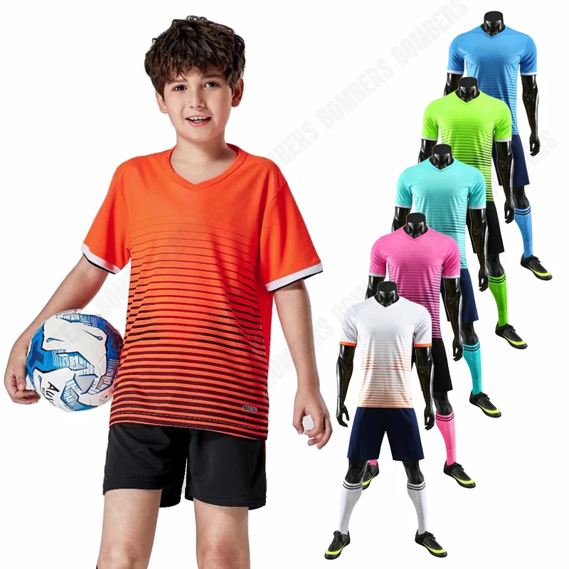 

Kids Football Jersey Personalized Survetement Football Men Women Soccer Jerseys Set Boys girl Football Training Football Shirt