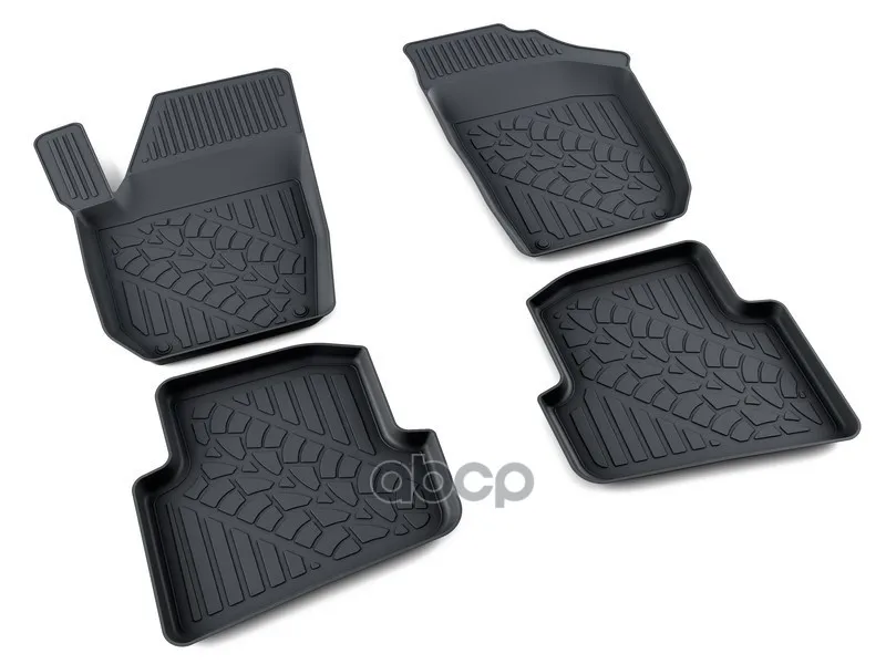 Коврики Салона Полиуретан Черный Skoda Fabia Scout 2010- Агатэк A.003.579.pl АгатэК арт. A003579PL
