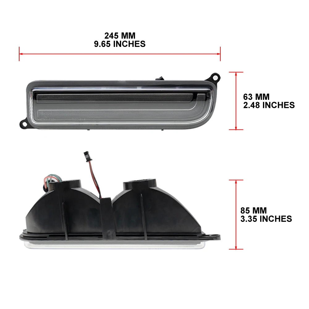 Для Jeep Cherokee 1997-2001 бампер переключатель светодиодный указатель поворота/парковка