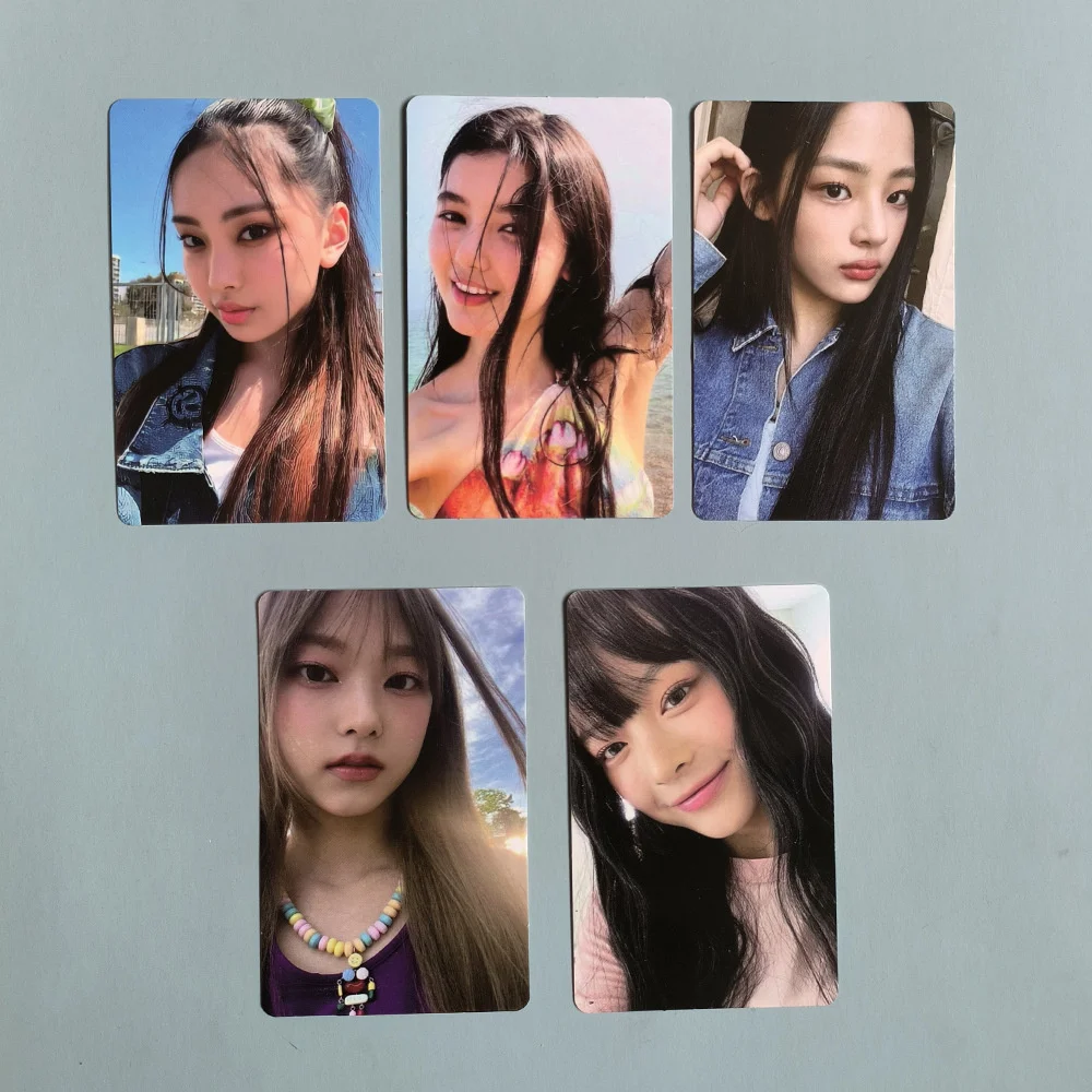 

Kpop новые джинсы фотокарточки кролики ЛОМО карточка Newjeans MINJI HANNI DANIELLE HAERIN HYEIN коллекция фанатов Newjean