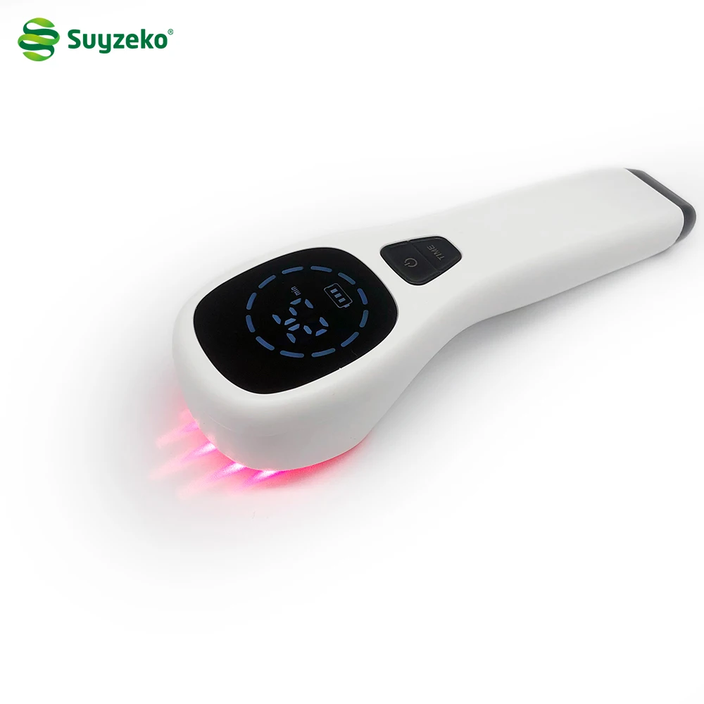 

Laser Therapy Device for Pain Relief Handheld Knee Shoulder Back Pain Infrared Light Therapeutic Wavelength for Human Animal