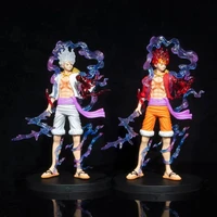 bandai one piece nika luffy sun god figure gk japanese anime with box figurine model childrens toy gift kid
