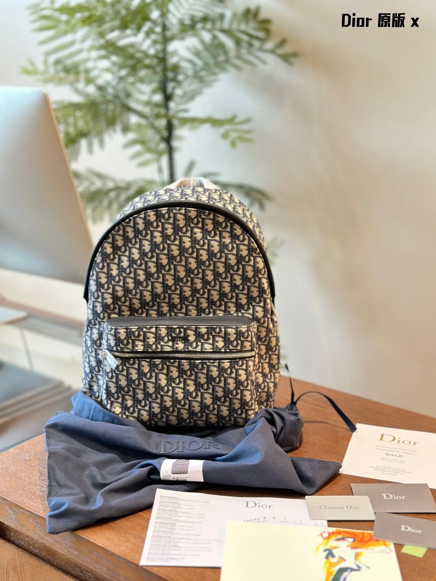 Dior Tote Cope 1:1 Новинка 2024 мужской модный рюкзак портфели кошелек сумки на плечо с