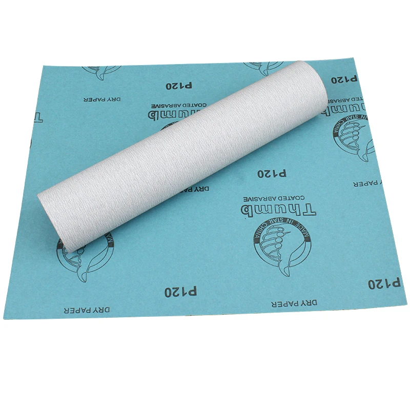 

2-Sheets Dry Sandpaper Silicon Carbide Sanding Paper for Wood Metal 120 150 180 240 320 400 600 800 1000 Grit 9" x 11"