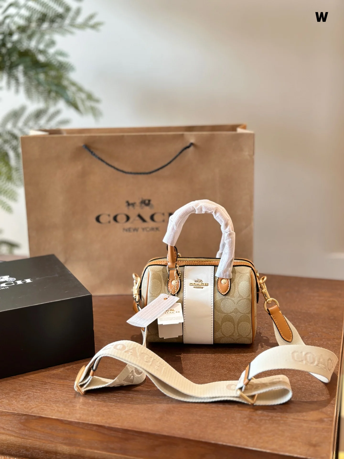 Сумки на плечо COACH Женская новая сумка высокое качество через Кожаная мода