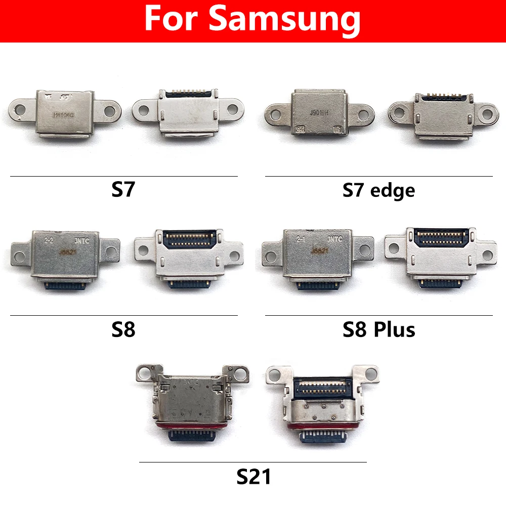 20 Pcs Micro USB Connector Charging Port Jack Plug For Samsung S22 S21 Plus S20 Ultra  S10 S8 S9 S7 edge