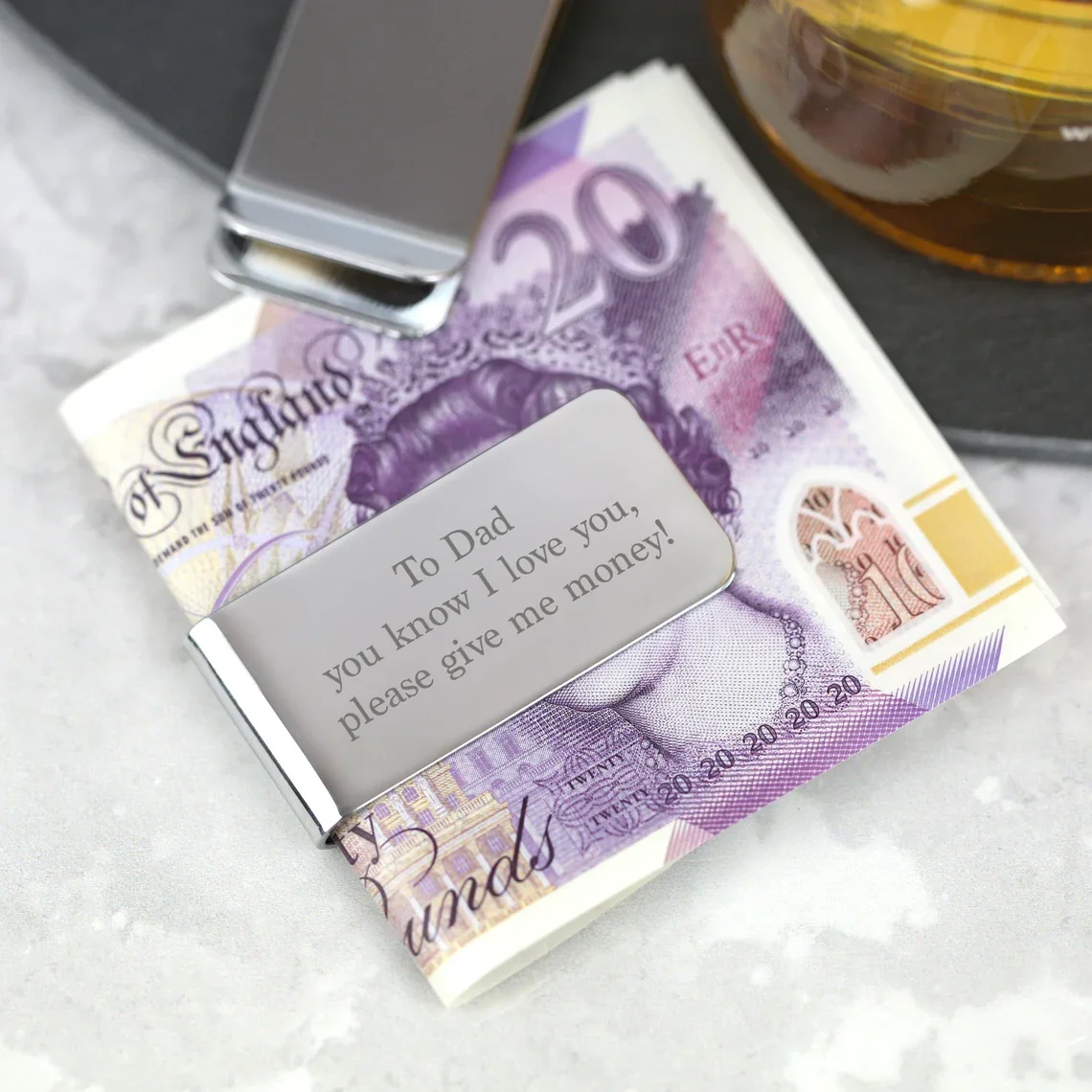 

Personalised Money Clips Gifts For Dad Fathers Day Christmas Birthday Engraved Text Logo Personalized Jewelry Gift Best Man