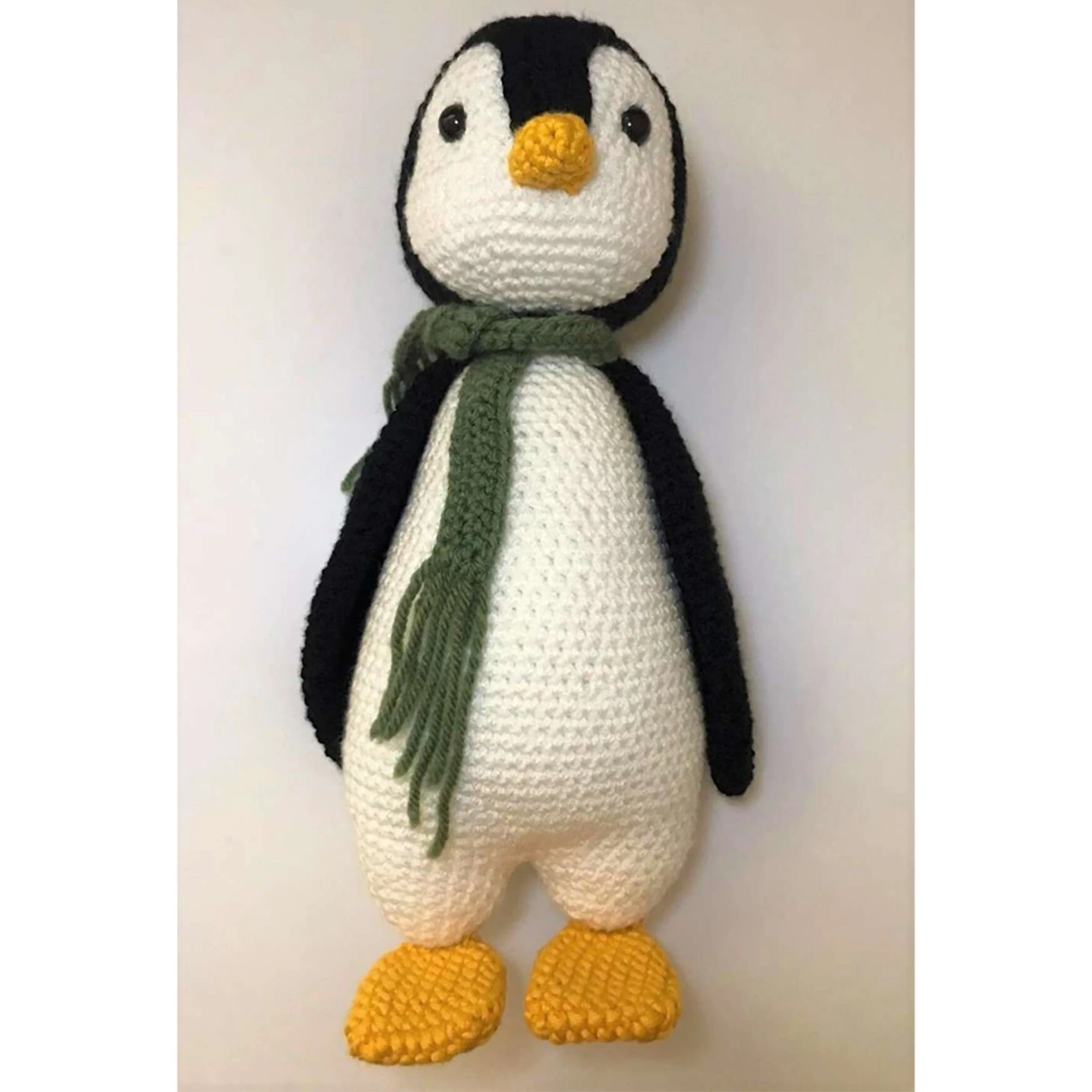 

Amigurumi Cute Scarfed Penguin Organic Toy Animal Doll Toys For Sale Sleeping Companion Sweet Dolly