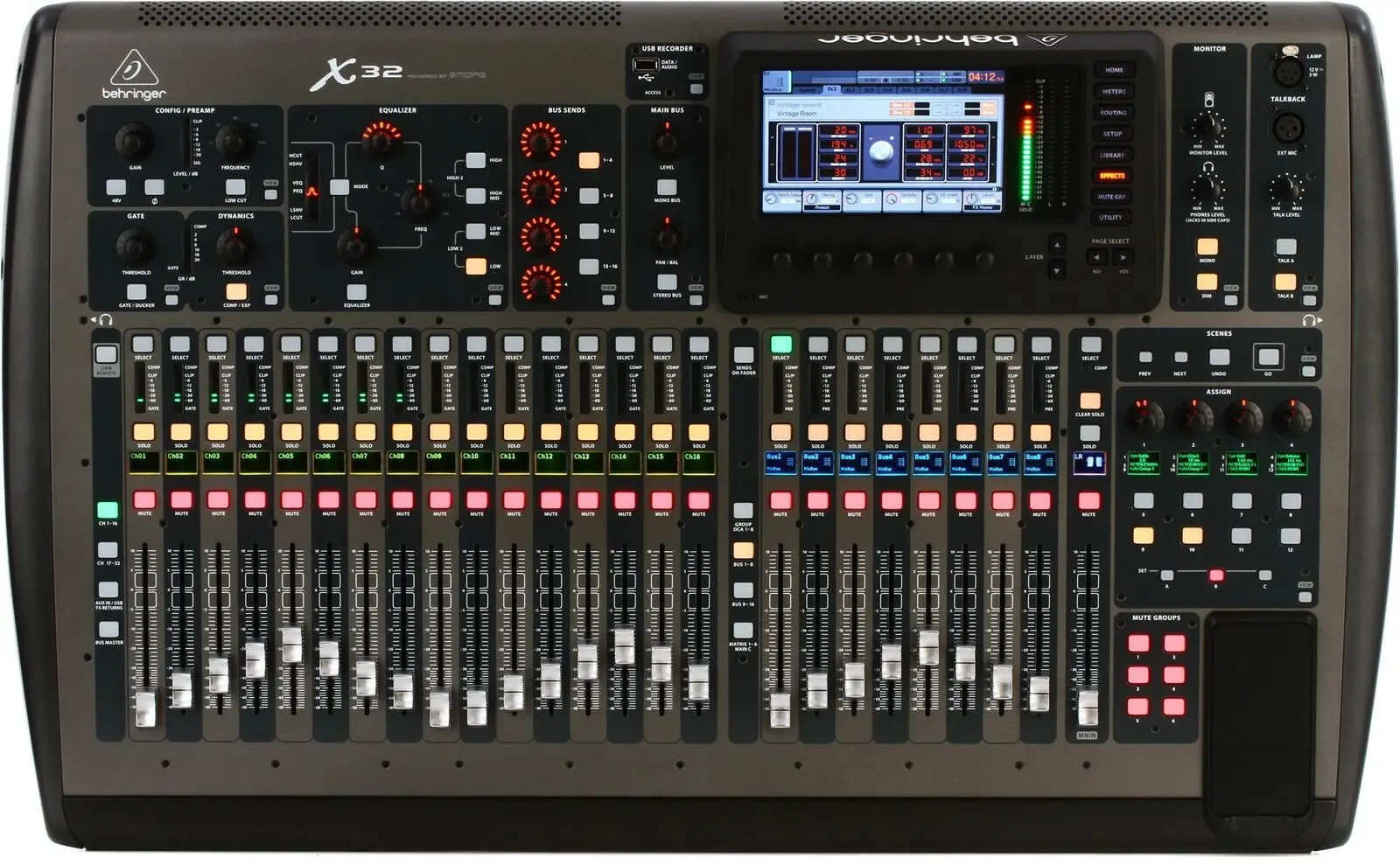 

2022 Прямая поставка, 40-канальный цифровой миксер Behringer X32