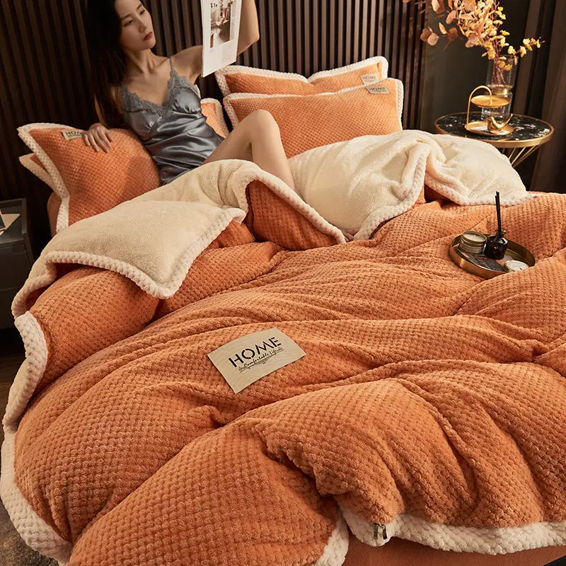 

Домашний текстиль, зимний фланелевый пододеяльник, мягкое теплое Флисовое одеяло кораллового цвета, покрывало, покрывало для кровати, 1 шт.
