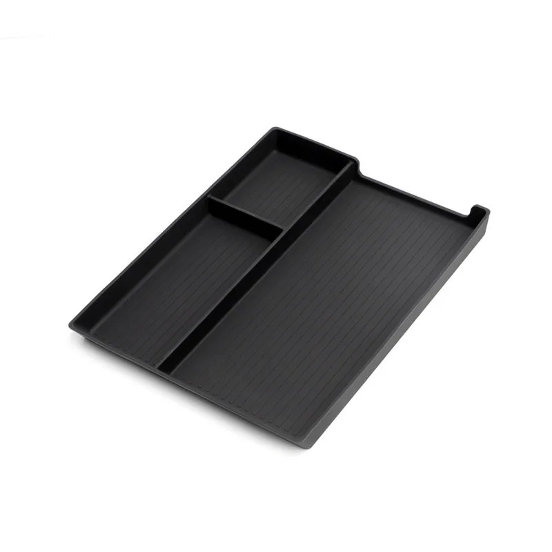 

Автомобильный ящик для хранения для Mazda CX-60 CX60 KH 2023 ~ 2025 2024, резиновая центральная консоль, органайзер для мелочей, подлокотник, часть аксессуаров