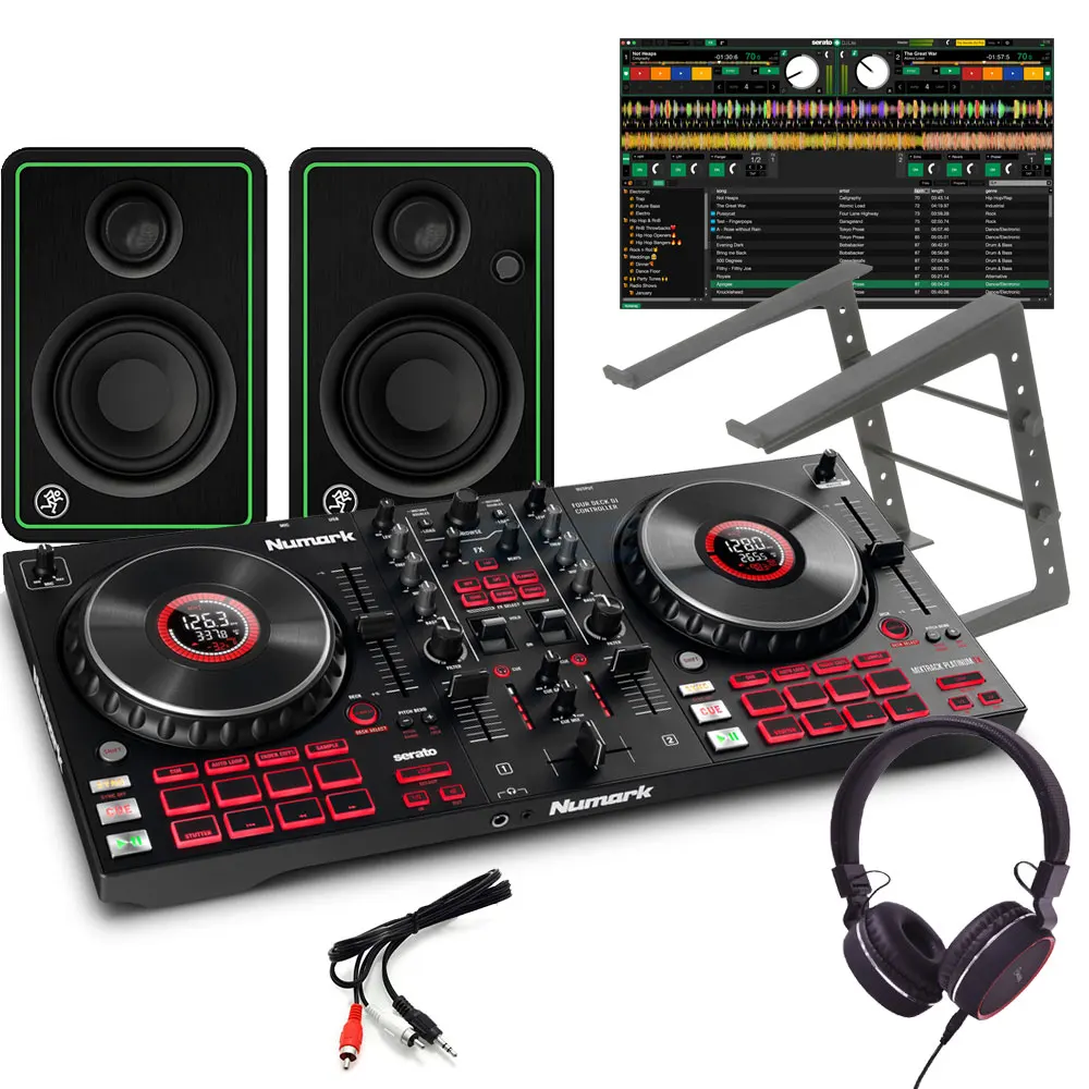 

(ORIGINAL) NEW Denon Mixtrack Platinum FX 4-Deck Serato DJ Controller Available