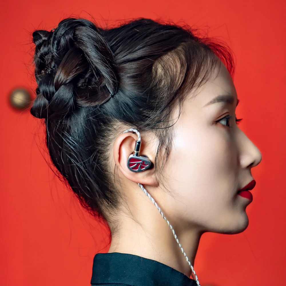 Металлические наушники BGVP THHIFI FACE 1DD + 2BA гибридные наушники-вкладыши с MMCX HiFi