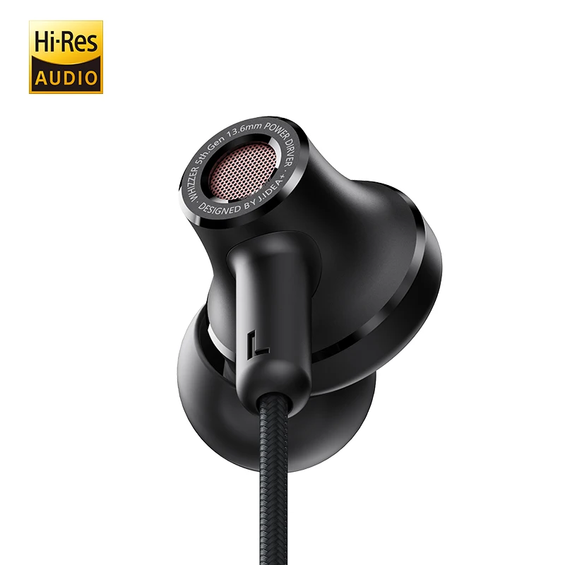 

Whizzer BS1 HiFi 13.6mm Large Size DJ Diaphragm Dynamic Driver（1DD） Open-Back Design Budget IEMs in-Ear Earphone