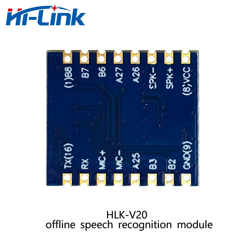 Фото Бесплатная доставка, Hi-Link HLK-V20 Kit, Поддержка 150 китайского и английского языка, локальное распознавание инструкции №5