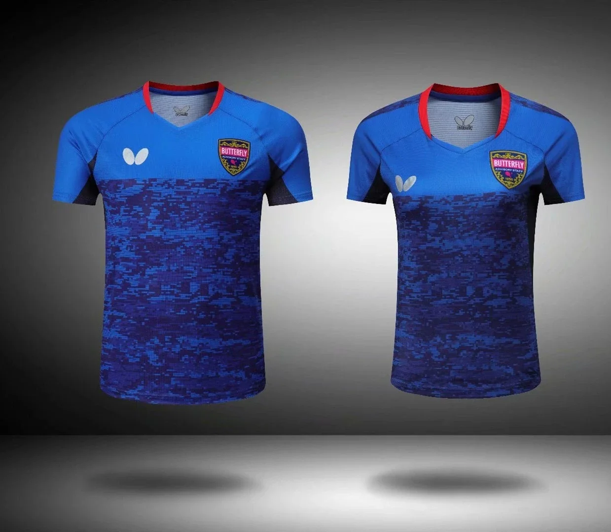 Men's T-shirts for Men Quick-Drying Tee Shirt Badminton Uniforms Table Tennis Clothing Printed T-shirt Boy Breathable Sport