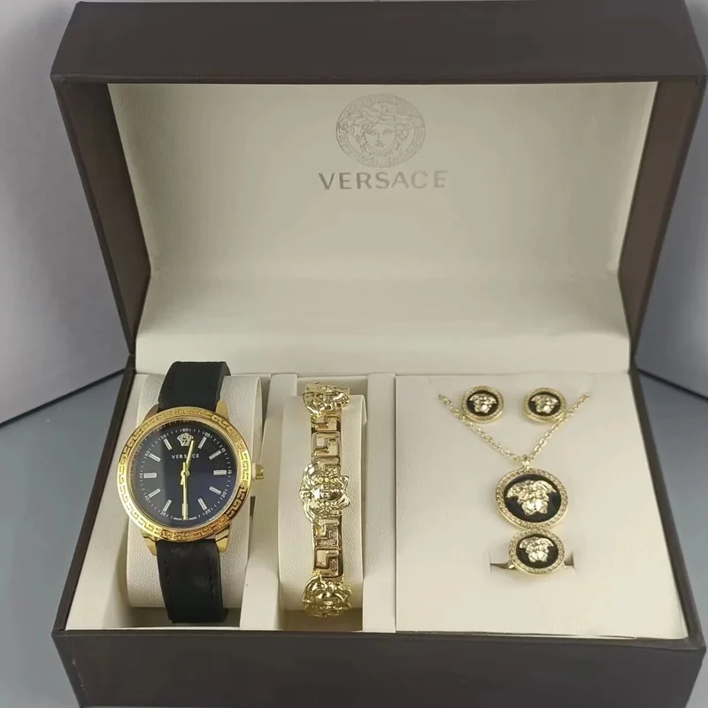 【 Идеальный подарок 】 Брендовые часы Подарочная коробка Ожерелье браслет