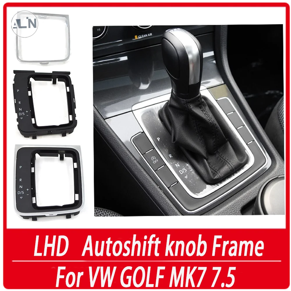 Для VW GOLF MK7 7,5 GOLF7 GOLF7.5 Хромированная ручка автопереключения, DSG рамка коробки передач с левым рулем