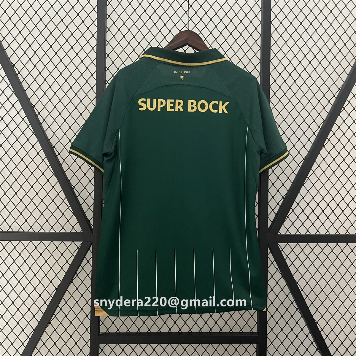 2024/25 Мужская специальная зеленая быстросохнущая одежда Lisbon тренировочная