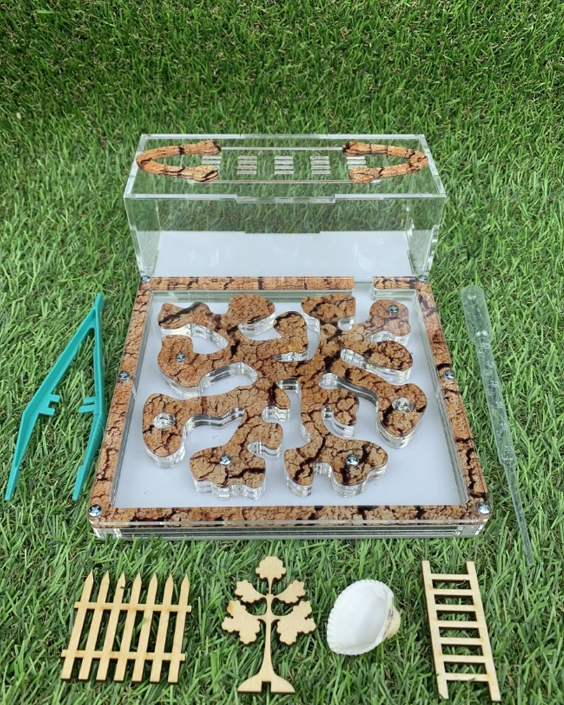 Муравьиная ферма Старт/для муравьев/Формикарий/Размер 21х16х7 см