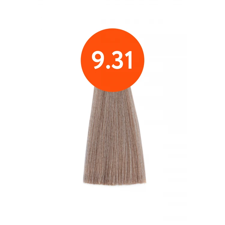 Ollin Professional N-JOY Hair Dye Cream for Gray 100 ml Color 9/31 Blonde Golden Ass |