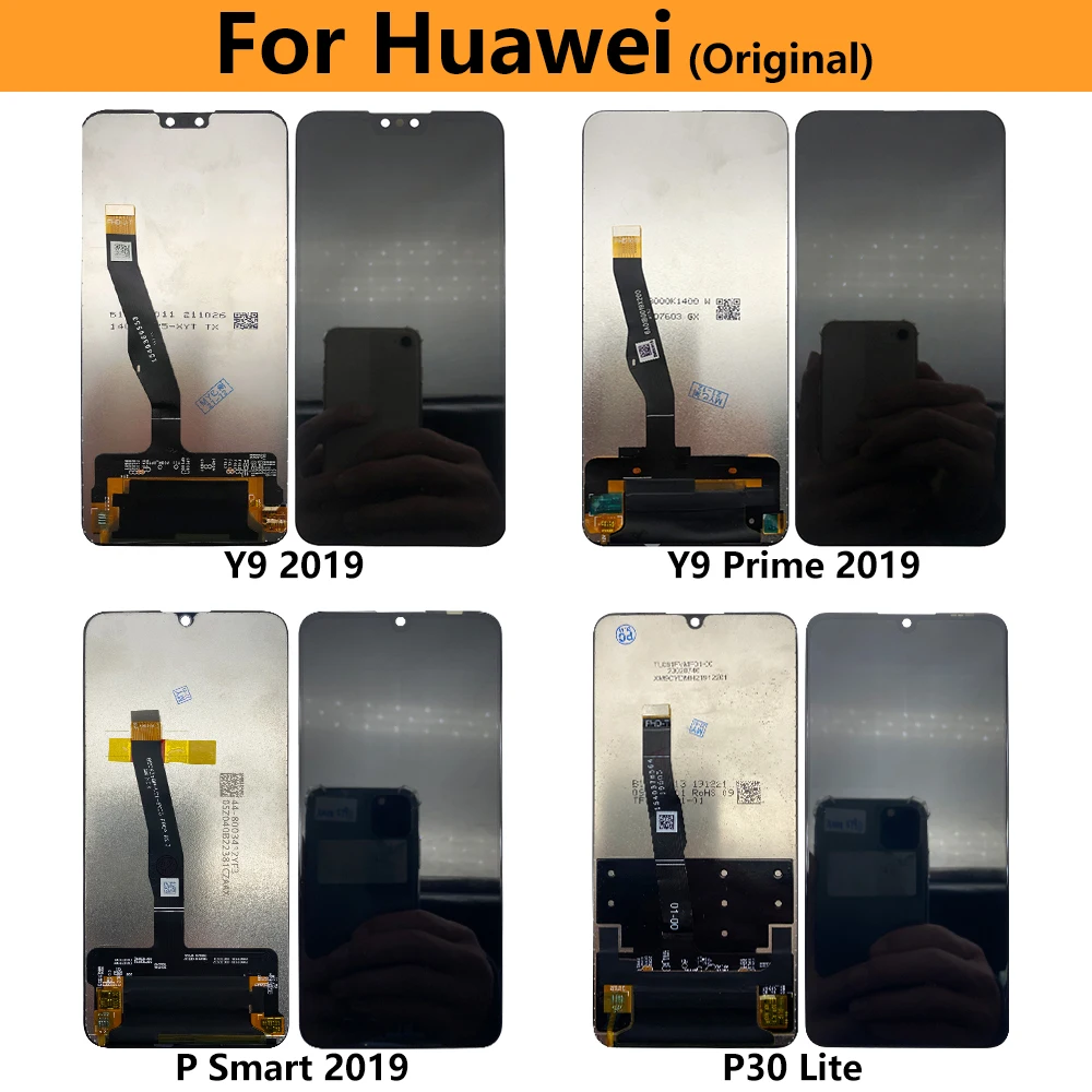 

6.5" For Huawei P20 P30 Lite LCD Display Touch Screen Digitizer Replacement Parts For Huawei P Smart 2019 Display Screen