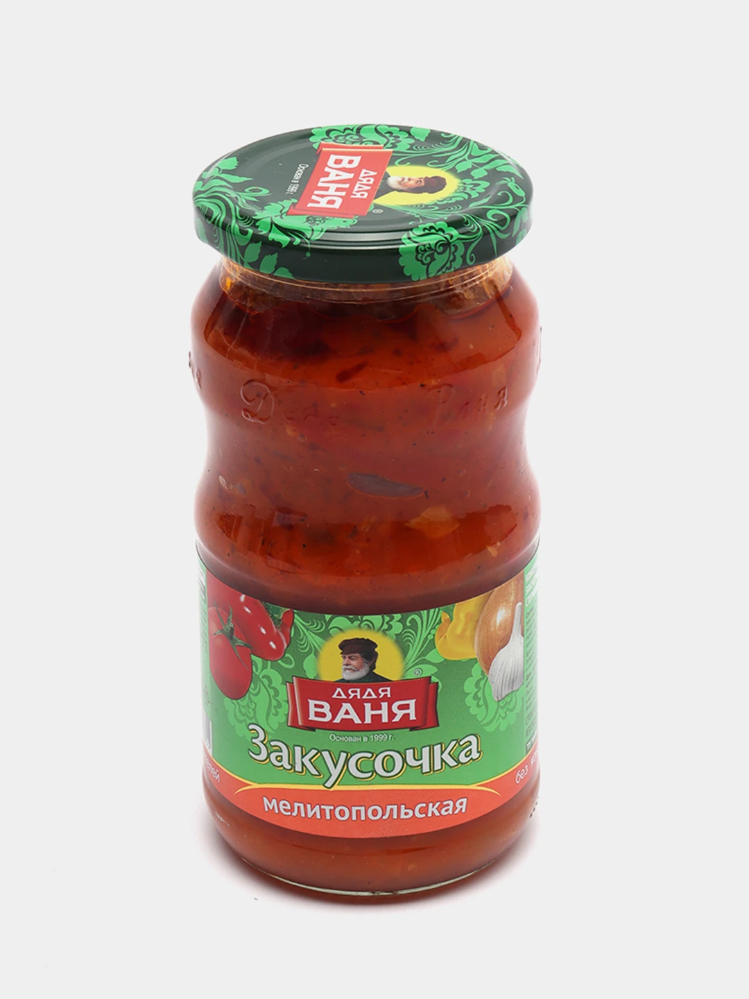 Закуска дядя ваня фото Закусочка Дядя Ваня "Мелитопольская", 460 г, ст/б ⚡ Бесплатная доставка завтра A