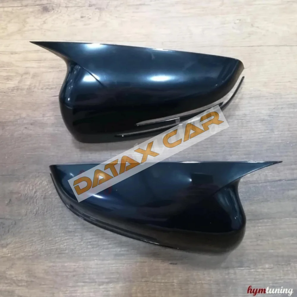 

Крышка для зеркала в стиле летучая мышь для Mercedes GLK X204 AMG 2009 2015 автомобильные аксессуары 2 шт. глянцевая черная крышка Внешние детали