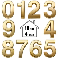 10cm 3d 0 to 9 self adhesive mailbox numbers sticker decal door house sign numbers for mailbox apartments office address signs