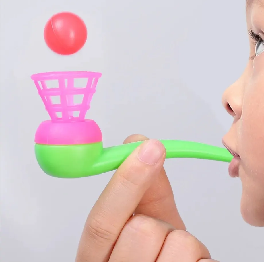 2023 5 шт. пластиковые трубки выдувающие мячи игрушки спортивные игры женские