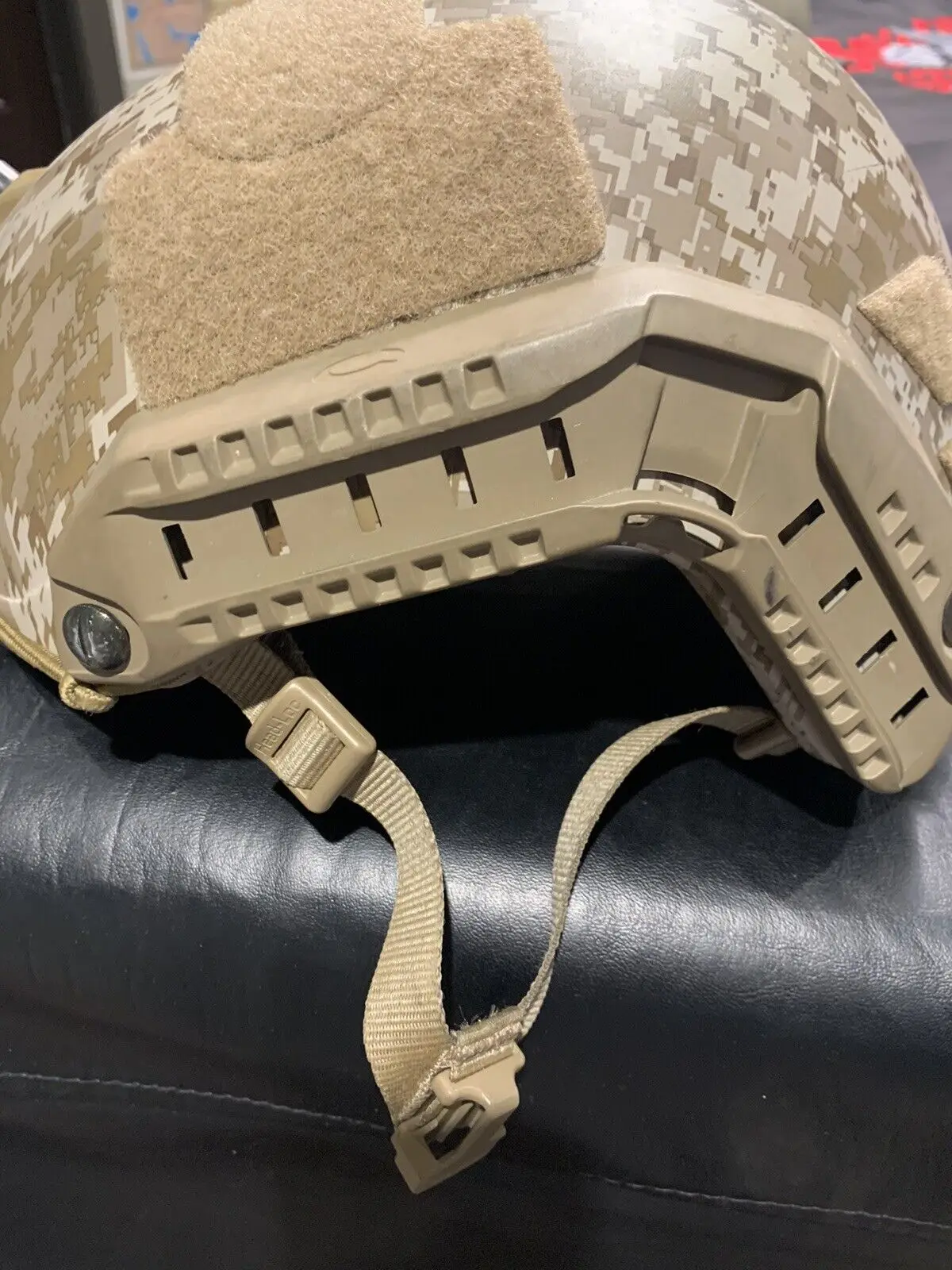 

(Новинка) шлем Ops-Core FAST морской MC Super High Cut Marpat большой