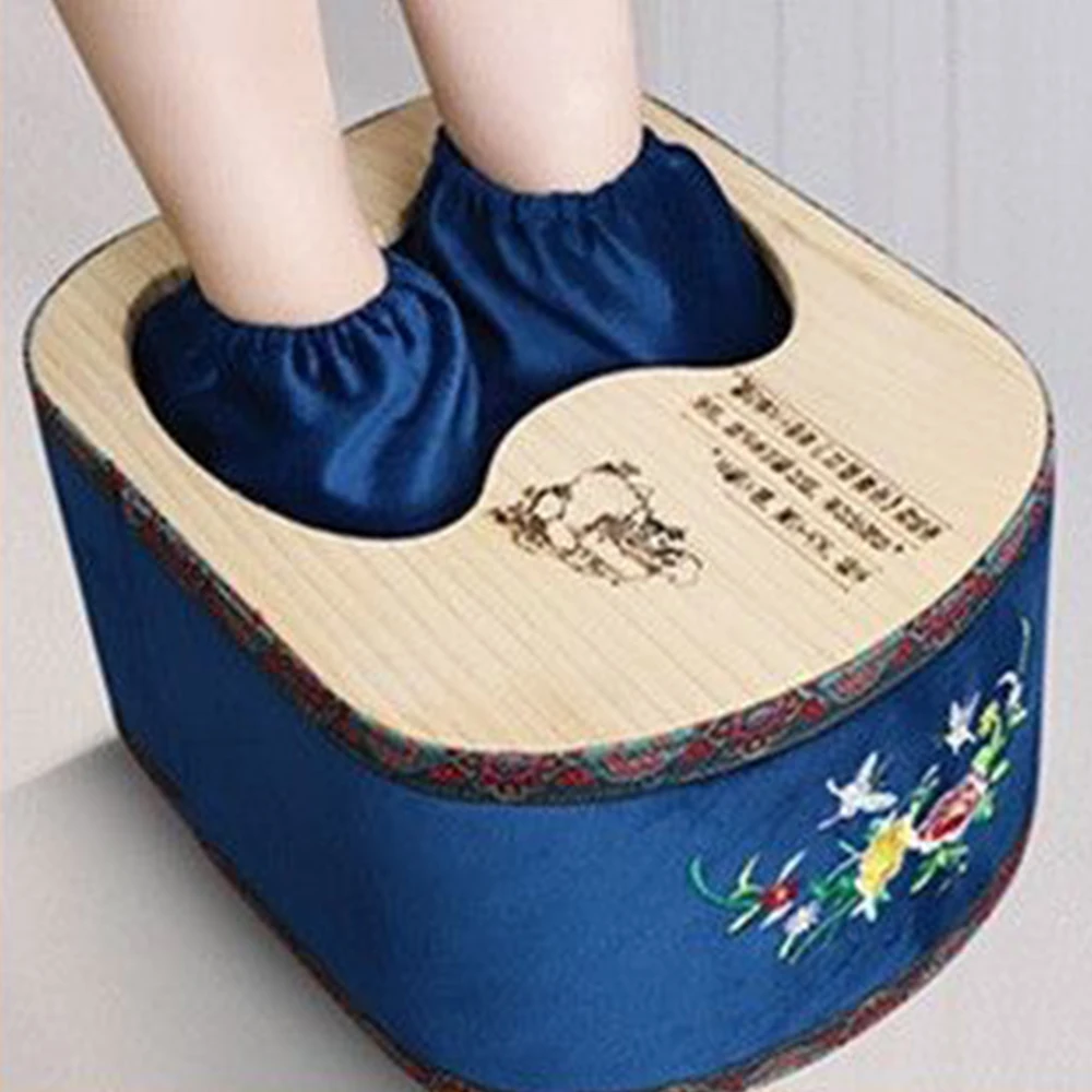 Коробка для прогревания ног Деревянная Бездымная Пароварка специальное