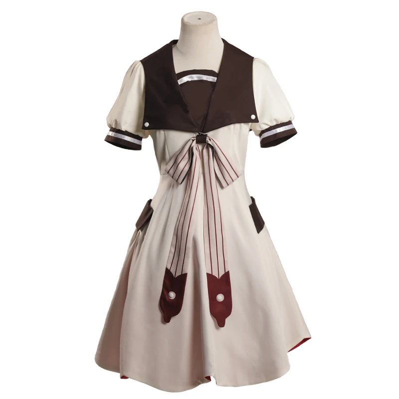 Костюмы для косплея аниме Ханако-кун Униформа платье унитаз Jibaku Shounen Akane Aoi Wig Hanako