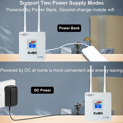 KuWFi 300Mbps CAT4 LTE маршрутизатор