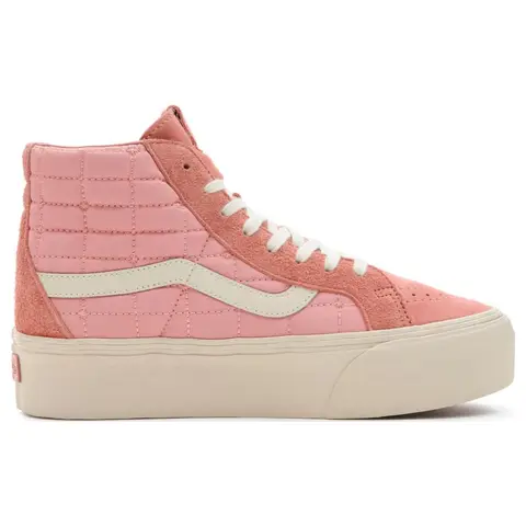 Кроссовки унисекс Vans Joe Freshgoods x Sk8-Hi Reissue Platform LX Coral Almond Pink VN0007PWZEE
