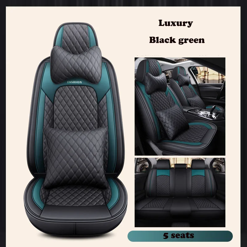 

Universal leather 5 seats seat cover for Porsche All Models Cayman Macan Cayenne Panamera Boxster 718 911 car accessories