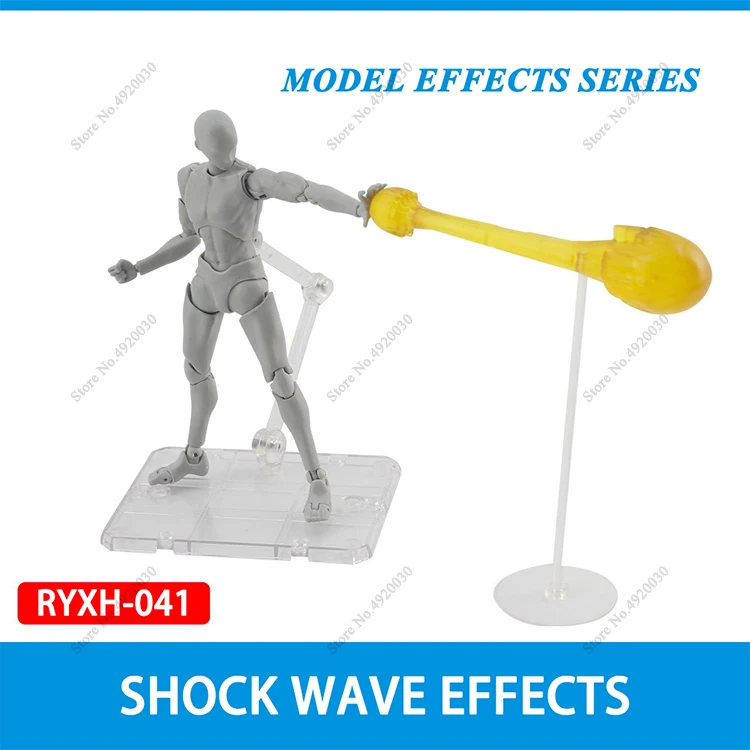 Fight Scenes Base Shock Wave Genki Bombs Special Effects Doll Ornament Holder Suitable Display Stands Toy Assembly