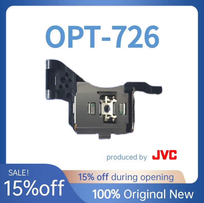 Original New OPTIMA-726 / OPTIMA726 / OPT-726 / OPT726 JVC Optical Pickup Laser Lens for HY VW Toyota KIV Ford Car radio & CD