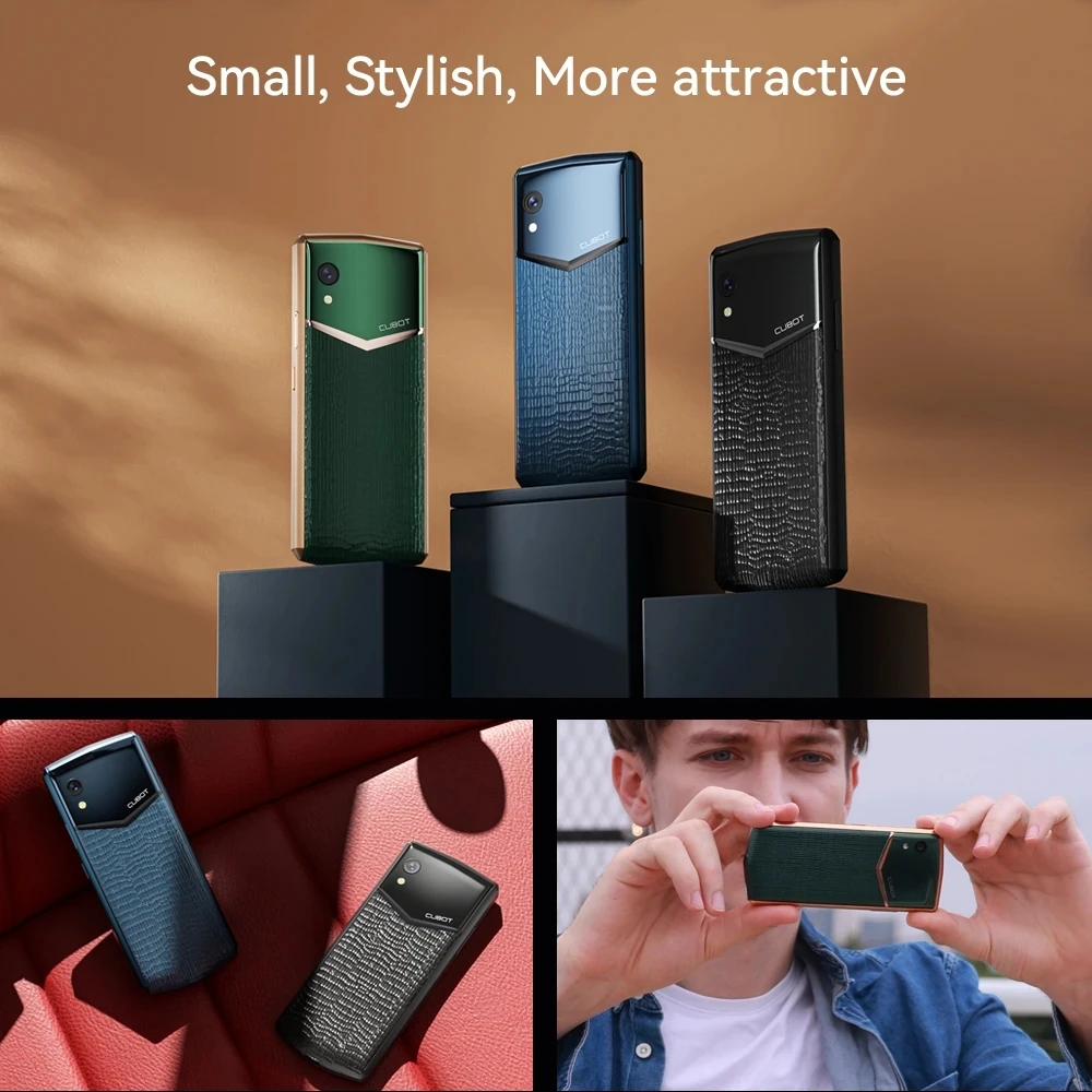 Cubot Pocket 3 Mini Smartphone 4.5-Inch Helio G85Octa-Core NFC Cellphone 4GB RAM 64GB ROM 3000mAh 20MP Camera Small Phone