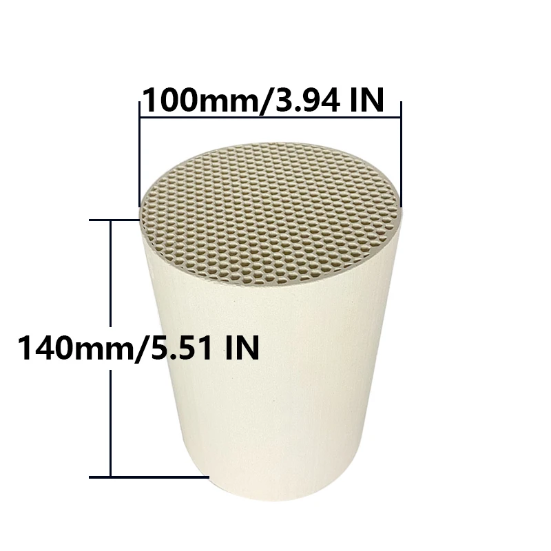 

1 шт. 100*140 мм керамический теплообменник сердечник сотовый керамический сердечник для хранения тепла теплообменники