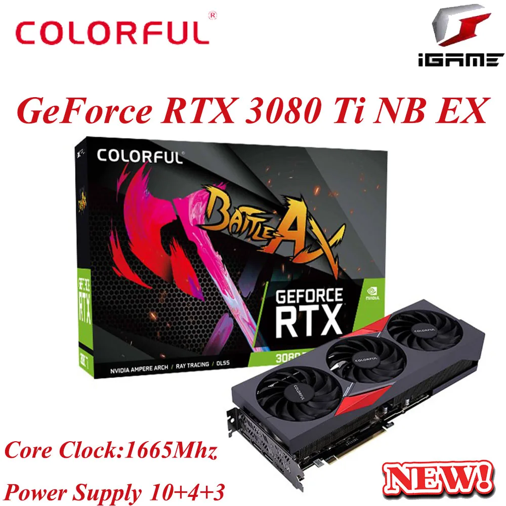 

Графическая карта GDDR6X, цветная видеокарта GeForce RTX 3080 Ti NB EX 12 Гб 19000 МГц 4,0 бит PCIe HDMI NVIDIA RTX 3080Ti GPU, видеокарта, Новинка