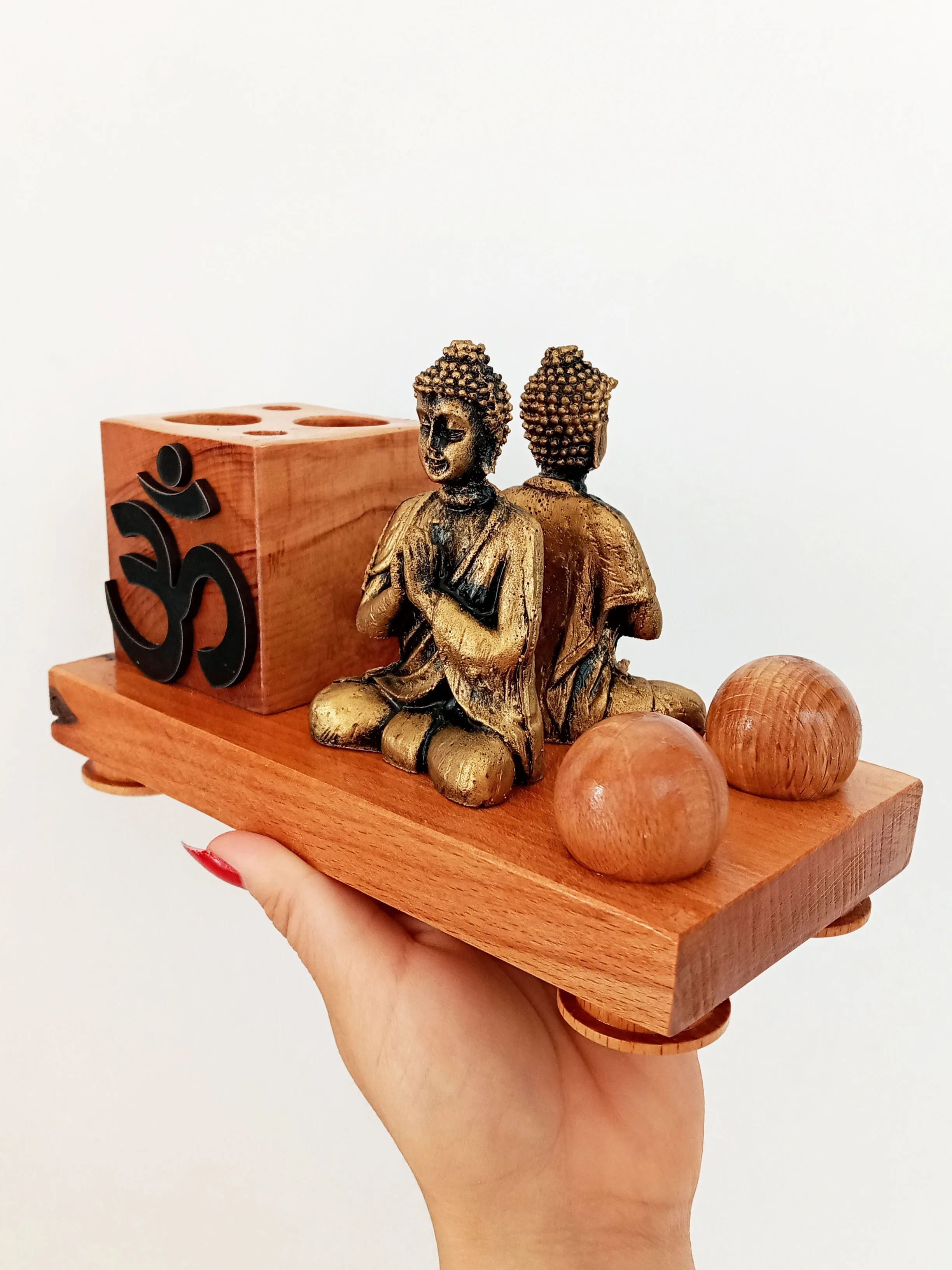 Buddha Pen Holder Decorative