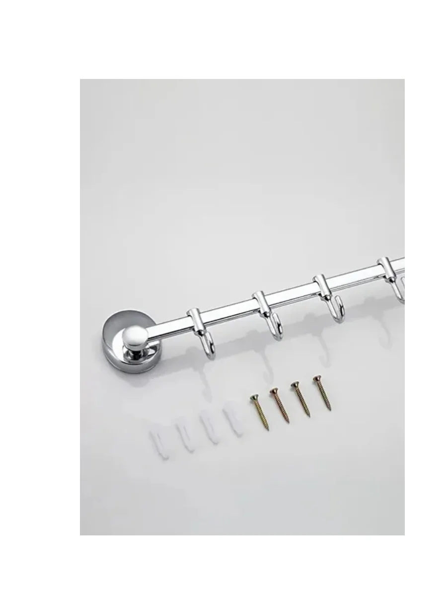 HAIBA  Крючки для ванной и кухни (для полотенец) настенные металлические 6 крючков